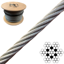 Load image into Gallery viewer, 7x7 Galvanised Steel Wire Rope Bulk Buy Reel