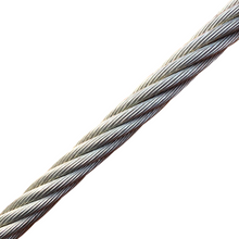 Load image into Gallery viewer, 6x19 Fibre Core Galvanised Wire Rope 100m Reel
