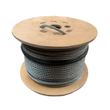 Load image into Gallery viewer, 6x19 Fibre Core Galvanised Wire Rope 100m Reel